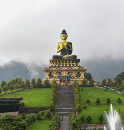 south sikkim namchi temple
