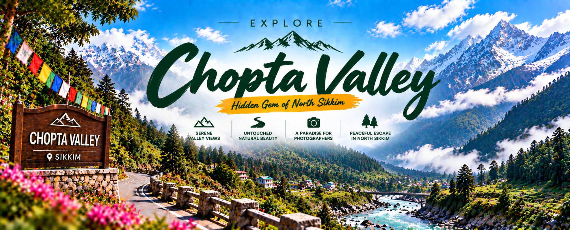 Chopta Valley Alpine Meadows North Sikkim
