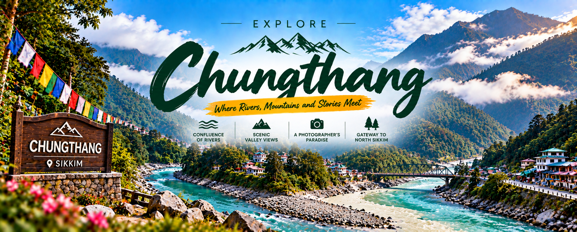 Chungthang Valley North Sikkim