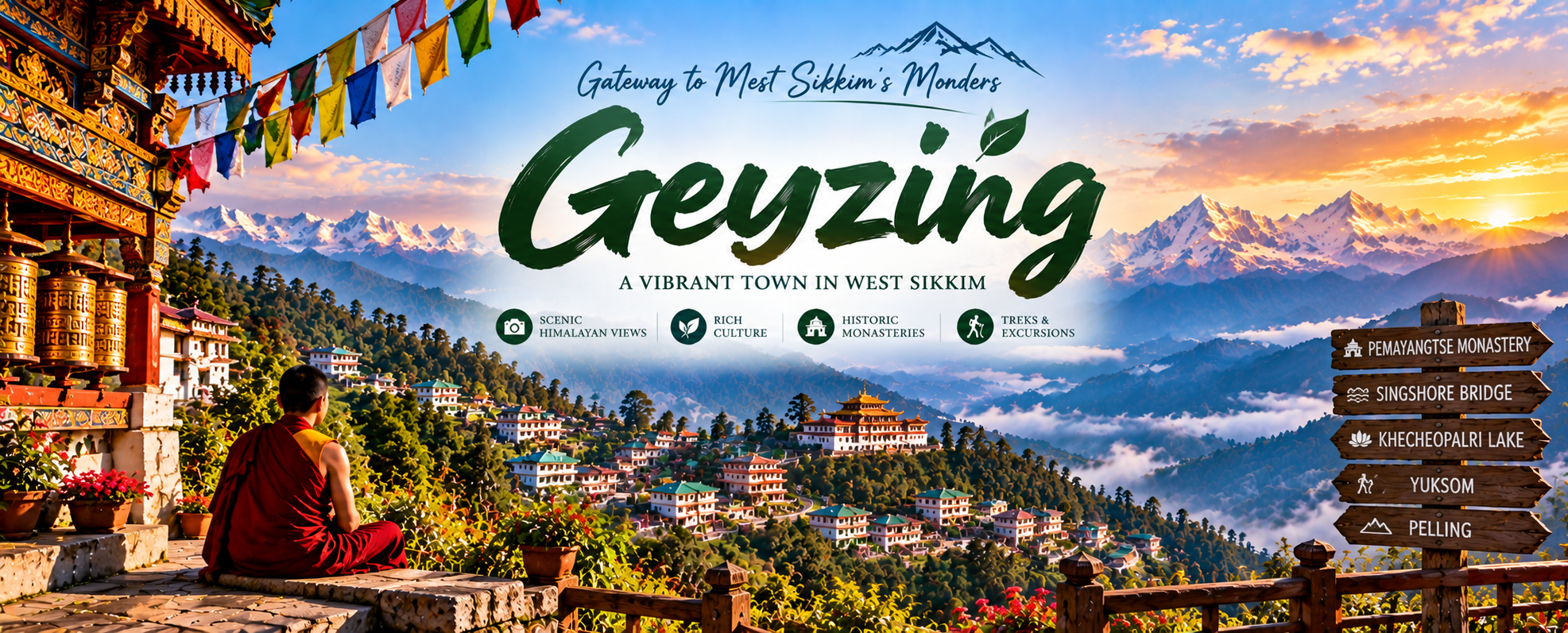Geyzing Gyalshing West Sikkim Town
