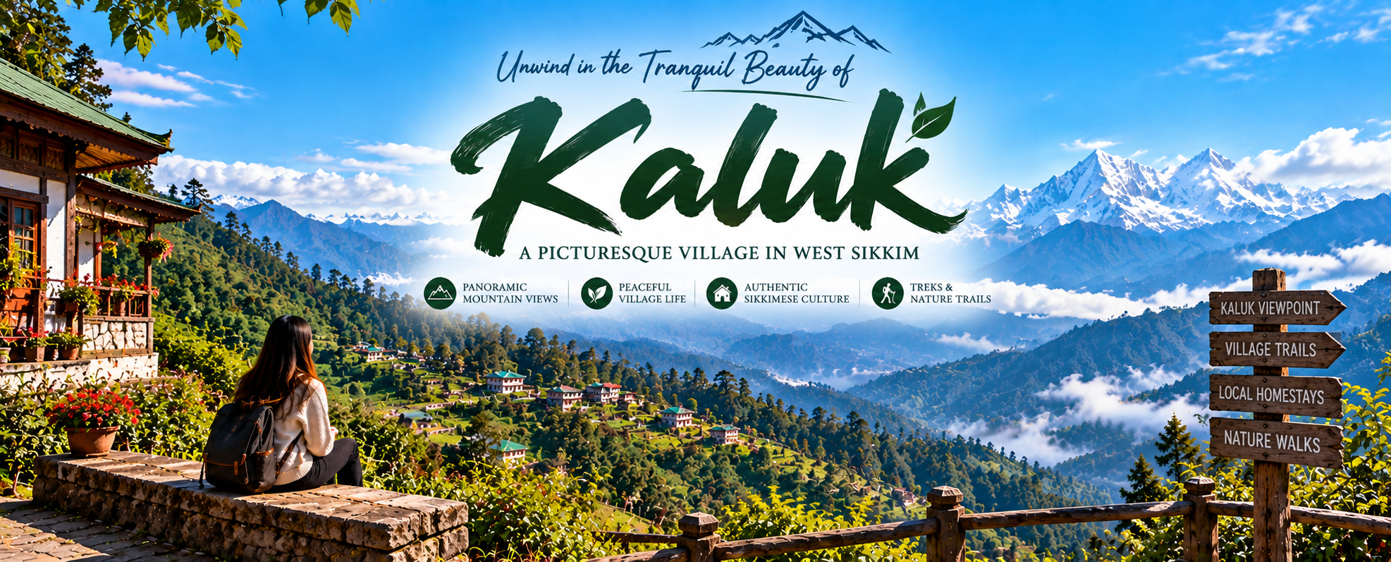 Kaluk West Sikkim Kanchenjunga View