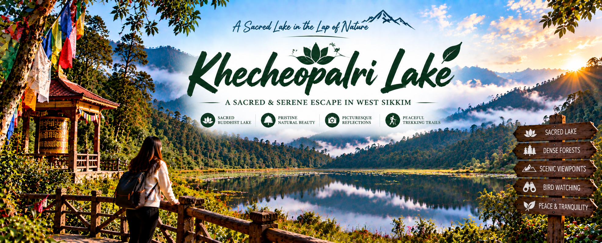 Khecheopalri Lake West Sikkim Sacred Wishing Lake