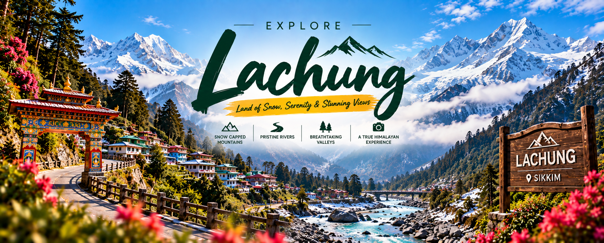 Lachung Village North Sikkim