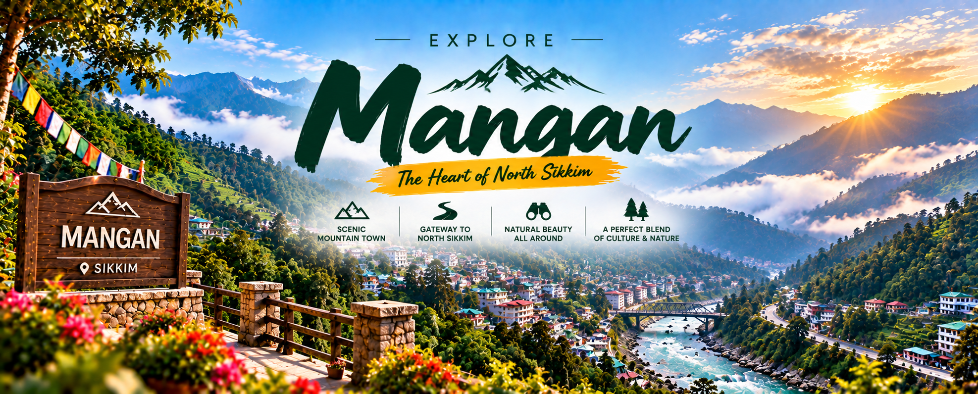 Mangan Town North Sikkim Gateway