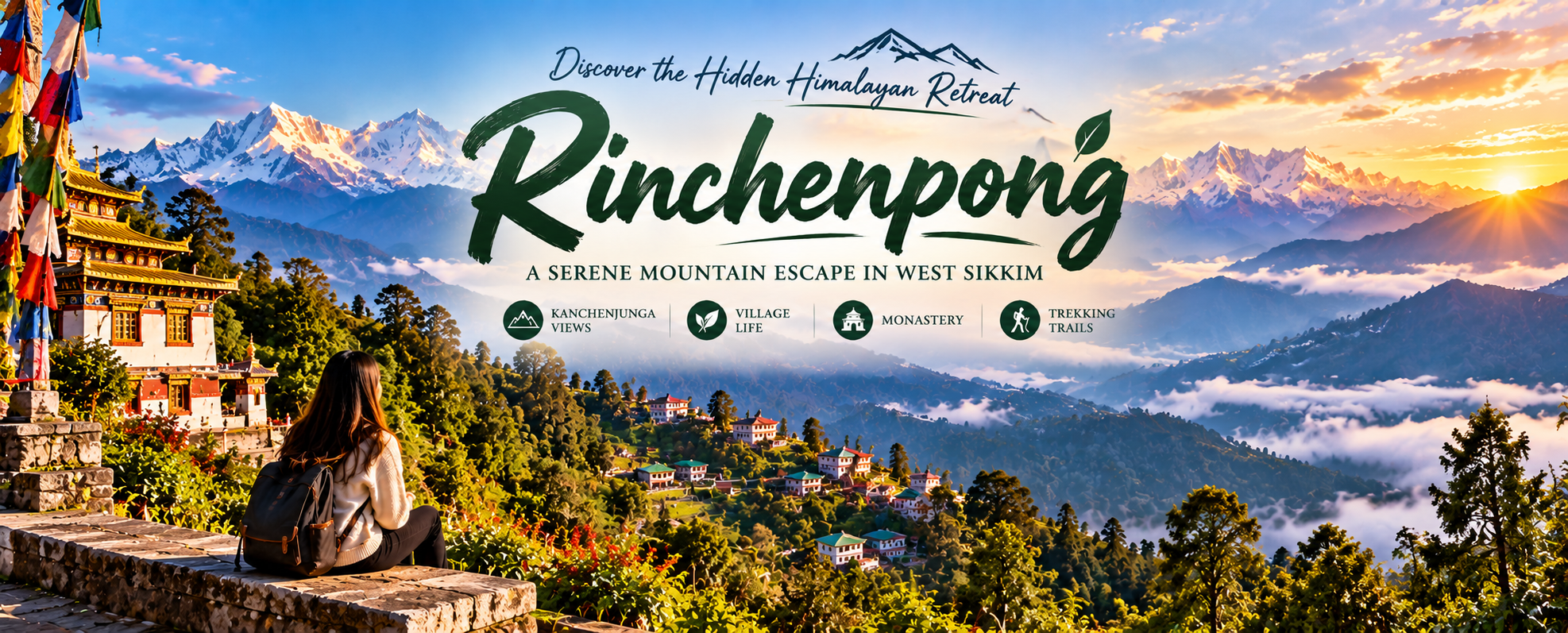 Rinchenpong West Sikkim Kanchenjunga View