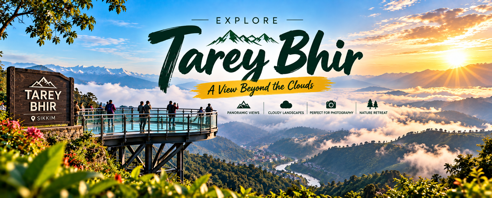 Tarey Bhir Cliff Walk Sadam Sikkim