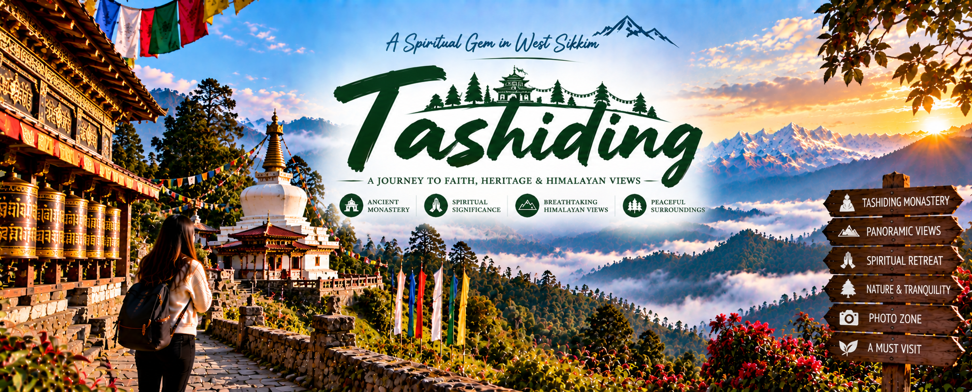 Tashiding Monastery West Sikkim Sacred Chorten