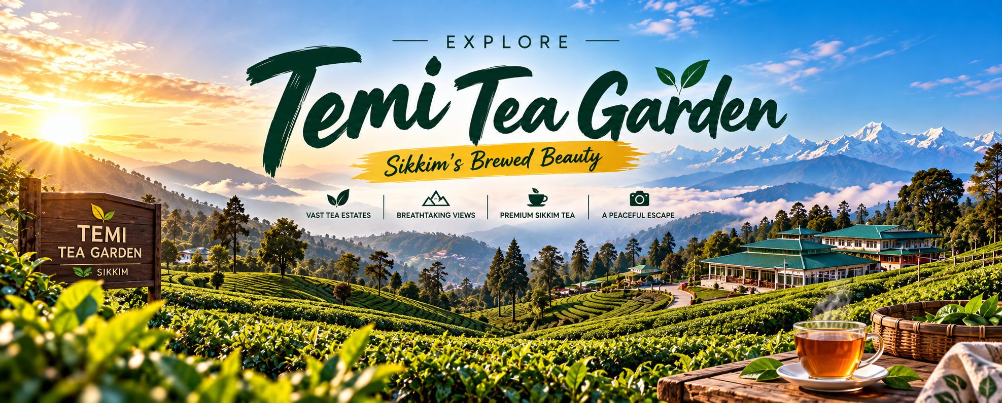 Temi Tea Garden South Sikkim