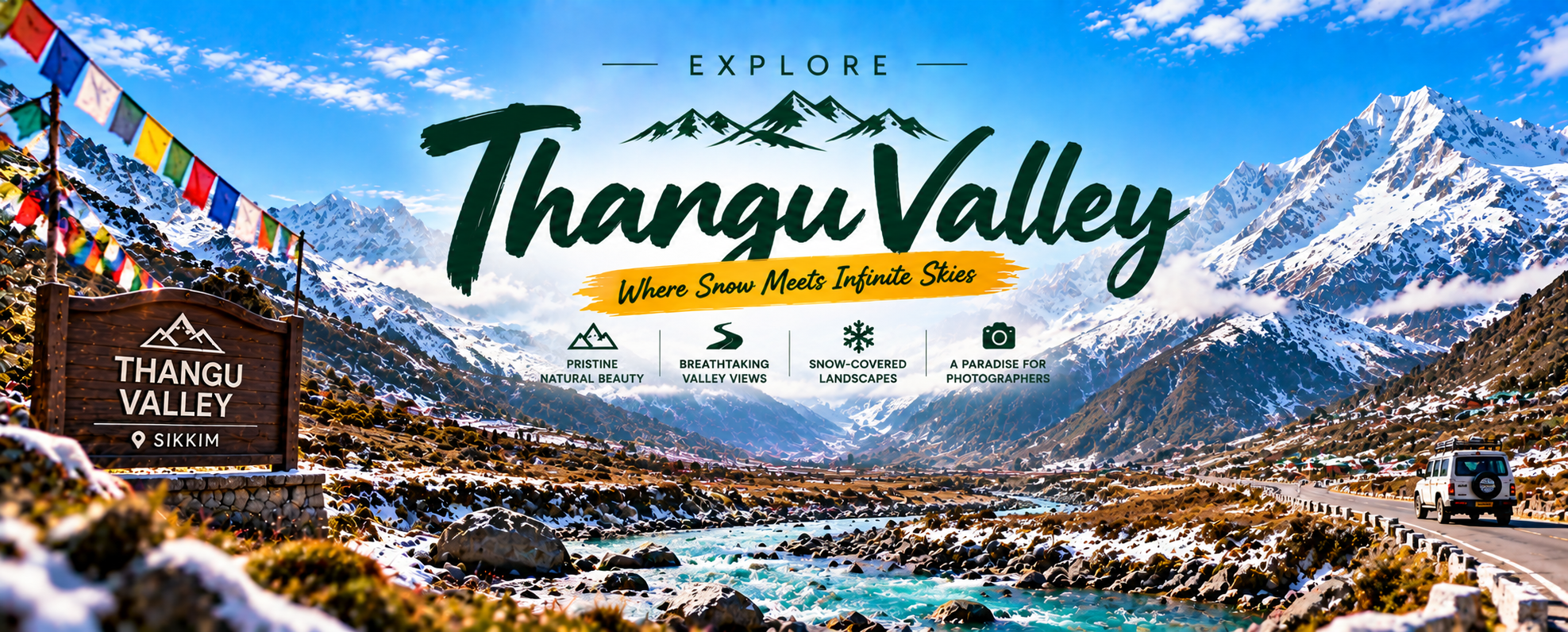 Thangu Valley Alpine Village North Sikkim